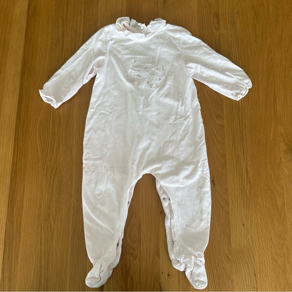 Tartine et Chocolat White Footies One Piece